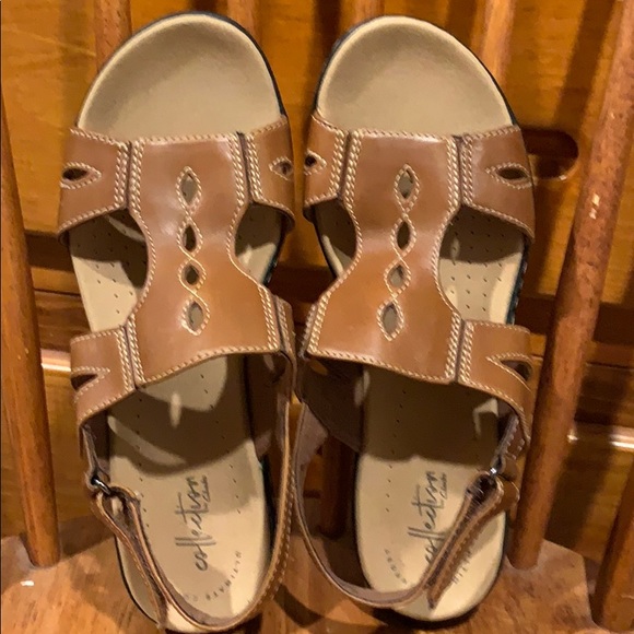 leisa lakelyn leather sandals